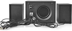NEDIS GSPR31021BK GAMING SPEAKER USB POWERED 3.5MM MALE 33W