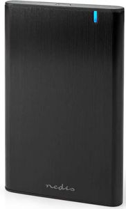 NEDIS HDDE25410BK HARD DISK ENCLOSURE 2,5 USB 3.1 GEN 1 ALUMINIUM NEDIS HDDE25410BK HARD DISK ENCLOSURE 2,5 USB 3.1 GEN 1 ALUMINIUM