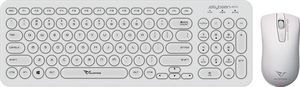 ALCATROZ WIRELESS MOUSE AND KEYBOARD JELLYBEAN A2000 W.WHITE A2000WW