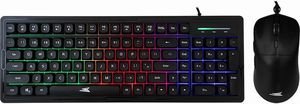 BARACUDA GAMING COMBO KEYBOARD AND MOUSE BGC-012 ORCA BLACK ORCA-B