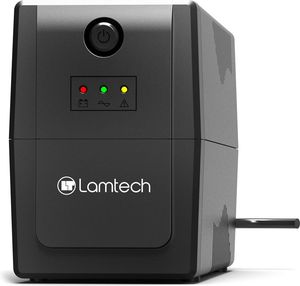 LAMTECH UPS WITH AVR 800V,CPU 12V9AH 2 SCHUKO SOCKET LAM041300