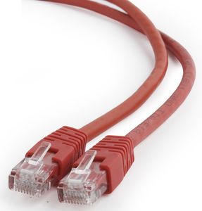 CABLEXPERT PP6U-3M/R UTP CAT6 PATCH CORD 3M RED