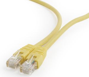 CABLEXPERT PP6U-5M/Y UTP CAT6 PATCH CORD 5M YELLOW