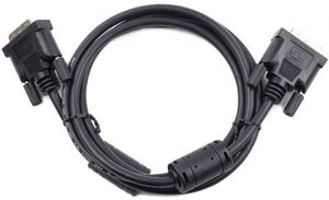 CABLEXPERT CC-DVI-BK-6 DVI VIDEO CABLE SINGLE LINK 1.8M BLACK