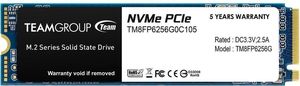 SSD TEAM GROUP TM8FP6256G0C101 MP33 256GB NVME PCIE GEN3 X 4 M.2 2280