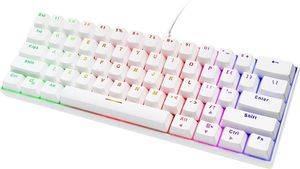 DELTACO GAM-075-W-US GAMING ΠΛΗΚΤΡΟΛΟΓΙΟ ΜΗΧΑΝΙΚΟ MINI ΕΝΣΥΡΜΑΤΟ RGB US LAYOUT RED SWITCHES ΛΕΥΚΟ DELTACO GAM-075-W-US GAMING ΠΛΗΚΤΡΟΛΟΓΙΟ ΜΗΧΑΝΙΚΟ MINI ΕΝΣΥΡΜΑΤΟ RGB US LAYOUT RED SWITCHES ΛΕΥΚΟ