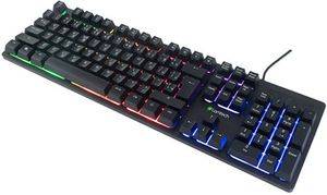 LAMTECH WIRED GR KEYBOARD WITH RAINBOW BACKLIGHT LAM021325 LAMTECH WIRED GR KEYBOARD WITH RAINBOW BACKLIGHT LAM021325