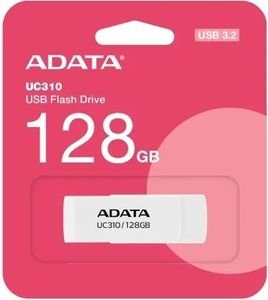 ADATA UC310-128G-RWH UC310 128GB USB 3.2 FLASH DRIVE WHITE
