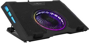 WHITE SHARK RGB COOLING PAD GCP-13 AURORA 5 FANS GCP-13 WHITE SHARK RGB COOLING PAD GCP-13 AURORA 5 FANS GCP-13
