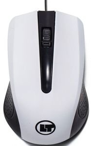 LAMTECH WIRED OPTICAL MOUSE 1000DPI WHITE LAM021196