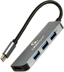 CABLEXPERT USB TYPE-C 2 IN 1 MULTI-PORT ADAPTER (HUB+HDMI) A-CM-COMBO2-01