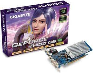 GIGABYTE GEFORCE 8400GS GV-NX84S256HE 256MB PCI-E 2.0 RETAIL