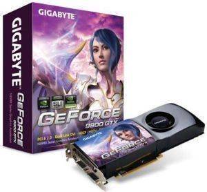 GIGABYTE GEFORCE 9800GTX GV-NX98X512H-B 512MB PCI-E RETAIL