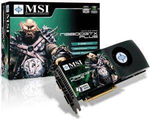 MSI N9800GTX PLUS-T2D512-OC CUDA 512 PCI-E RETAIL