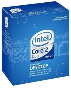 INTEL CORE 2 DUO E7300 2.66 GHZ LGA775 - 1066 FSB - BOX INTEL CORE 2 DUO E7300 2.66 GHZ LGA775 - 1066 FSB - BOX