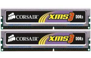 CORSAIR XMS3 DDR3 2GB (2X1GB) PC3-8500 (1066MHZ) DUAL CHANNEL KIT