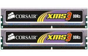 CORSAIR XMS3 DDR3 2GB (2X1GB) PC3-8500 (1066MHZ) DUAL CHANNEL KIT CORSAIR XMS3 DDR3 2GB (2X1GB) PC3-8500 (1066MHZ) DUAL CHANNEL KIT