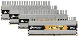 CORSAIR XMS2 DHX DDR2 8GB (4X2GB) PC2-6400 (800MHZ) QUAD CHANNEL KIT