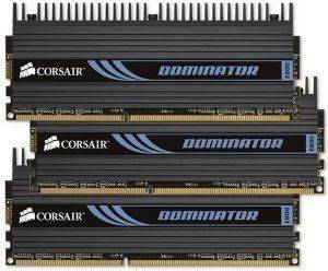 CORSAIR TR3X6G1600C8D DHX DDR3 6GB (3X2GB) PC3-12800 (1600MHZ) TRIPLE CHANNEL KIT