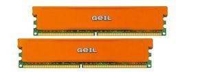 GEIL GX22GB6400UDC DDR2 PC2-6400 800MHZ CL4 2GB (2X1GB) ULTRA DUAL CHANNEL KIT GEIL GX22GB6400UDC DDR2 PC2-6400 800MHZ CL4 2GB (2X1GB) ULTRA DUAL CHANNEL KIT