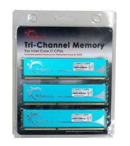 G.SKILL F3-10666CL7T-6GBPK 6GB (3X2GB) DDR3 PC3-10600 1333MHZ PK SERIES TRIPLE CHANNEL KIT