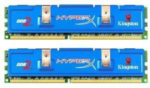 KINGSTON KHX6400D2K2/4G DDR2 4GB (2X2GB) PC6400 800MHZ HYPERX DUAL CHANNEL KIT