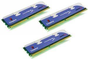 KINGSTON KHX16000D3K3/3GX 3GB (3X1GB) PC16000 2000MHZ HYPERX TRIPLE CHANNEL KIT