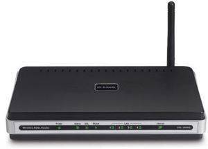 D-LINK DSL-2640B ADSL2/2+ PSTN MODEM WITH WIRELESS ROUTER