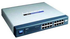 LINKSYS SR216 SWITCH 16 PORTS 10/100 RACK METAL