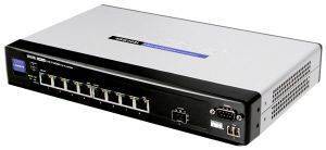 LINKSYS SRW208L 8PORT WEBVIEW UPLINK SECURE SWITCH