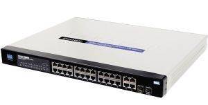 LINKSYS SRW224G4P 24PORT WEBVIEW POE MANAGED GIGABIT SWITCH