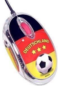 SAITEK FOOTBALL NOTEBOOK MOUSE GERMANY