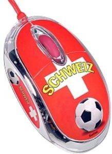 SAITEK FOOTBALL NOTEBOOK MOUSE SWITZERLAND