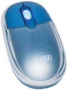 SWEEX OPTICAL MOUSE NEON BLUE USB