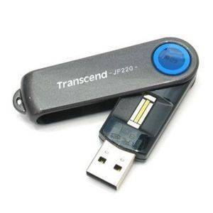 TRANSCEND JETFLASH 220 4GB FINGERPRINT