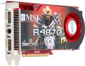 MSI R4870-T2D1G 1GB PCI-E RETAIL MSI R4870-T2D1G 1GB PCI-E RETAIL