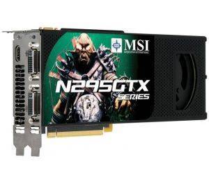 MSI N295GTX-M2D1792 1.8GB PCI-E RETAIL