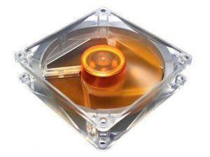 AKASA AK-184-L2B ULTRA QUIET 90MM AMBER CASE FAN, 2BB