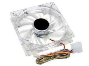 AKASA AK-FN055 QUIET 12CM PEARL WHITE LED FAN