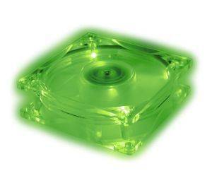 COOLERMASTER TLF-S82-EG SILENT GREEN LED FAN 80MM COOLERMASTER TLF-S82-EG SILENT GREEN LED FAN 80MM