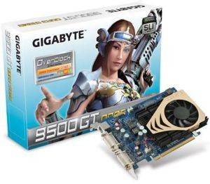 GIGABYTE GEFORCE 9500GT GV-N95TD3-512H 512MB PCI-E RETAIL GIGABYTE GEFORCE 9500GT GV-N95TD3-512H 512MB PCI-E RETAIL