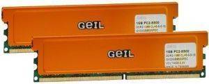 GEIL GX22GB8500UDC DDR2 2GB (2X1GB) ULTRA PC8500 1066MHZ DUAL CHANNEL KIT