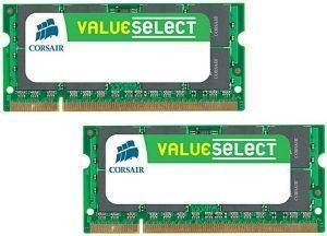 CORSAIR VS4GSDSKIT667D2 SO-DIMM DDR2 4GB (2X2GB) PC5300 (667MHZ) DUAL CHANNEL KIT