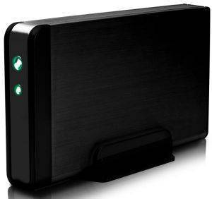 FANTEC FB-35US2 FANBOX 3.5\'\' SATA USB 2.0 ESATA BLACK ALUMINIUM