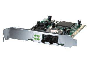 LEVEL ONE FNC-0104FX FIBER PORT FAST ETHERNET ADAPTER