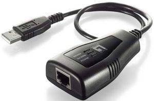 LEVEL ONE USB-0201 ADAPTER USB2.0 TO GIGABIT ETHERNET