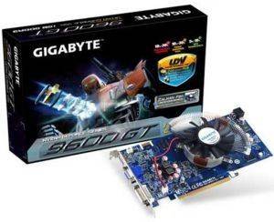 GIGABYTE GEFORCE 9600GT CUDA GV-N96TZL-1GI 1GB PCI-E BULK