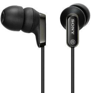 SONY MDR-EX35LPB IN-EAR HEADPHONES DEEP BASS BLACK