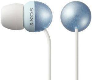 SONY MDR-EX33LPL IN-EAR HEADPHONES DEEP BASS BLUE