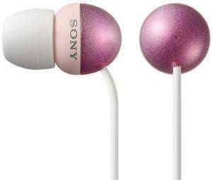 SONY MDR-EX33LPP IN-EAR HEADPHONES DEEP BASS PINK